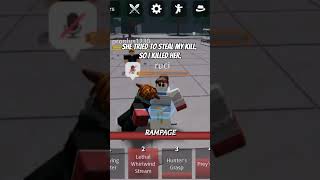 Killing Meanies Part 1  TSB shorts gaming roblox thestrongestbattlegrounds viral [upl. by Meil]