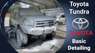 Toyota Tundra Basic Detailing Process [upl. by Gregg]