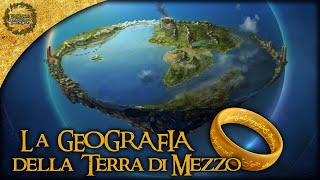 La GEOGRAFIA dellUniverso di TOLKIEN [upl. by Nimzay]