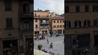 Cortona Italy Piazza della Republic [upl. by Aihsrop44]