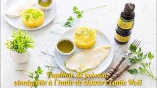 Filet de poisson vinaigrette citron et huile chanvre Emile Noël [upl. by Pilihp589]