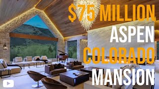 Inside 75 MILLION ASPEN MANSION [upl. by Paxton]