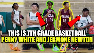 Middle School basketball is Back Penny White and Jermon Newton Fort Worth Tuffest backcourt [upl. by Sokem576]