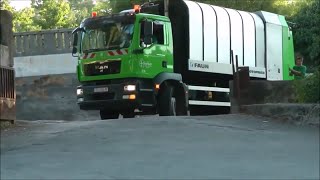 Benne à Ordures Faun Rotopress  Camion Poubelles Garbage Truck Refuse Truck Müllabfuhr Sopbil [upl. by Taran]