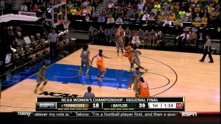 Lady Vol Basketball vs Baylor NCAA [upl. by Damali]