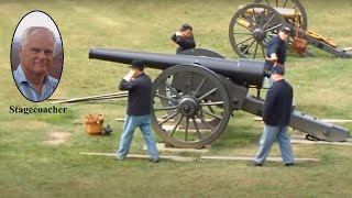 Firing the 30pounder rifled Parrott cannon Fort Pulaski GA [upl. by Nosreve840]