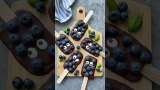 Fun Chocolate Lollies with Blueberries [upl. by Hux380]