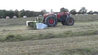 Massey Ferguson 188 4WD cutting silage [upl. by Tavia784]