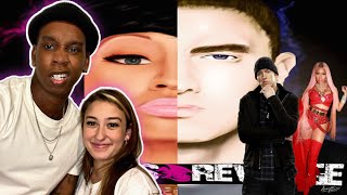 FIRST TIME HEARING Nicki Minaj  Roman’s Revenge feat Eminem REACTION  MUST WATCH REACTION 😂 [upl. by Bertram873]