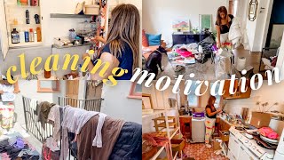 CLEAN DECLUTTER AND TIDY WITH ME🏡❤️ CLEANING MOTIVATION FOR THE CLEANING CHALLENGED [upl. by Haimes]