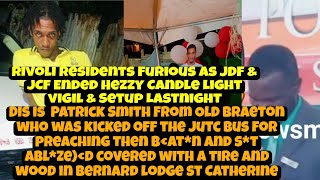 Rivoli Residents Furious As JDF amp JCF Ended Hezzy Candle light vigil amp Setup Lastnight [upl. by Ettenotna]