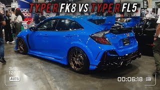 Type R FK8 vs Type R FL5 en Puerto Rico [upl. by Flossie775]