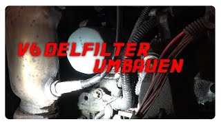 Ölfilter umbauen auf Metallfilter Opel V6 X25XE C25XE Z32SE [upl. by Angela]