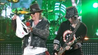 Guns N Roses  Paradise City HD live 4 6 2012 Ahoy Rotterdam The Netherlands [upl. by Randall]