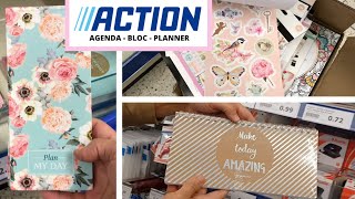 ACTION  AGENDA  CALENDRIER  PLANNER et BLOC NOTES 😮😲 [upl. by Dranal]