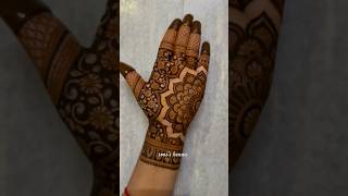 Mandala style mehndi design by soni’s henna youtubeshorts mehndi soniahennadesign [upl. by Pavkovic994]