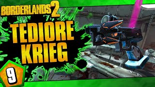 Borderlands 2  Tediore Allegiance Krieg Challenge Run  Day 9 [upl. by Chaddie560]