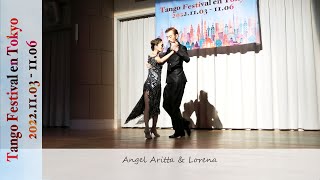 The 4th Tango Festival en Tokyo Angel Aritta amp Lorena  Pescadores de Perlas by Florindo Sassone [upl. by Magan]