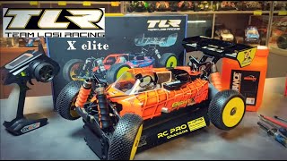 TLR 8IGHT X ELITE Unboxing y puesta en marcha by RCPROGRANADA [upl. by Einnaj593]