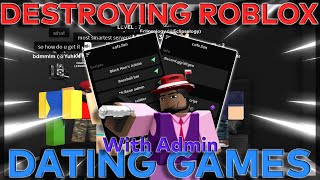 Invading a Roblox Dating Game and Deleting it [upl. by Manny]