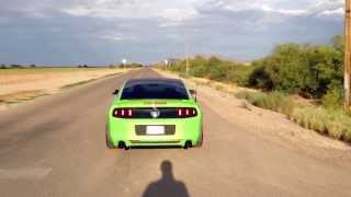 2013 Mustang 50 loud Roush Axleback [upl. by Amedeo]