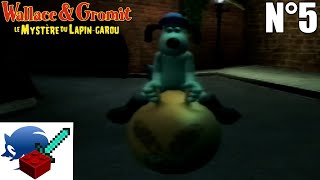 POURSUITE DU GROS LAPIN EN BALLON SAUTEUR  ep5 Wallace amp Gromit le mystère du lapin garou [upl. by Ailegra]