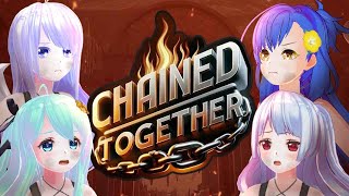 【Chained Together】鎖に繋がれながら4人4脚で頂上を目指せ！【 コラボ配信  初見さん歓迎  Vtuber  夢虹ゆに】 [upl. by Ateerys]