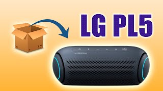 ¿MEJOR QUE FLIP 🤔 LG XBOOM PL5 Unboxing y primeras impresiones en español [upl. by Ahsenrac]