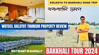 Bakhhali tour 2024  WBTDCL Balutot tourism resort review  Kolkata to Bakkhali road tripWritam Roy [upl. by Deegan]