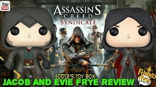 Assassins Creed Syndicate Jacob and Evie Frye Funko Pop Review [upl. by Nirhtak]