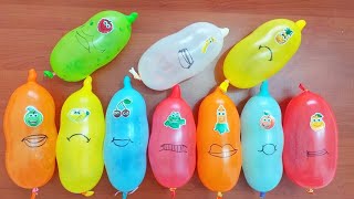 Making Slime with Funny Balloons  Satisfying Slime video [upl. by Blasius]