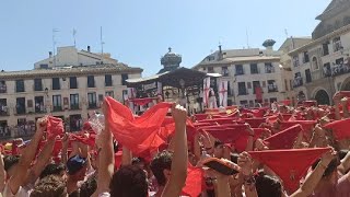 Chupinazo fiestas de Tudela 2024 [upl. by Burkle]