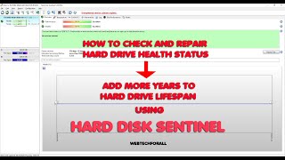 Hard Disk Sentinel Health Repair [upl. by Allegra]