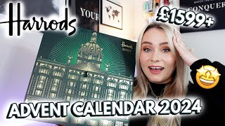 HARRODS BEAUTY ADVENT CALENDAR 2024 UNBOXING  WORTH  £1599 WOW 🤩 MISS BOUX [upl. by Fox863]