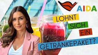 AIDA Lohnt sich ein Getränkepaket  Denise Darleen [upl. by Itsym]