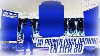 MI PRIMER PACK OPENING EN DIRECTO DE FIFA 20 100 EUROS EN FIFA POINTS [upl. by Ahseim]