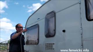 Cleaning a caravan using Fenwicks  Part 1 [upl. by Llyrat]