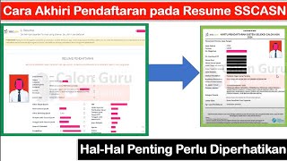 🔴LIVE Cara Akhiri Proses Pendaftaran CPNS 2024 di Halaman Resume dan Hal Penting Wajib Dilakukan [upl. by Leonidas]