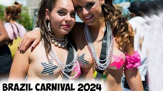 CARNIVAL IN RIO 2024  Brazil  Carnival Rio de Janeiro  4K UHD [upl. by Ailsun]