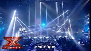 الأغنية الجماعية  العروض المباشرة الأسبوع 6  The X Factor 2013 [upl. by Gratiana637]