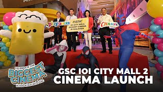 Launch of Largest Cinema in Malaysia  GSC IOI City Mall 2 [upl. by Olenolin]