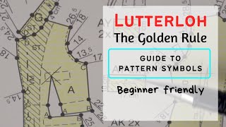 LUTTERLOH GUIDE TO PATTERN SYMBOLS  BEGINNER FRIENDLY THE GOLDEN RULE [upl. by Ahcsatan957]