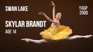 AMERICAN BALLET THEATRE Skylar Brandt Age 14 Swan Lake Variation  Youth America Grand Prix 2008 [upl. by Bayer]