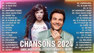 Chanson Francaise 2023 Nouveauté ⚡ Chansons Françaises Les Plus Écoutées 2024  AMIR amp INDILA [upl. by Ydarg]