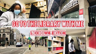 Day in the Life  Going to the Library For the First time Kings College London [upl. by Karina]