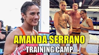 Amanda Serrano Training Camp [upl. by Artap]