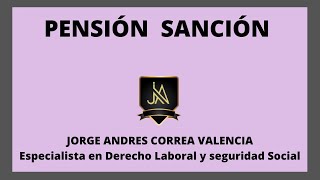 PENSIÓN SANCIÓN [upl. by Dayle]