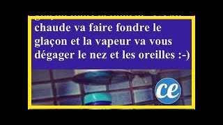 Utilisez Ces Glaçons au Vicks Pour Vous Déboucher le Nez Dans la Douche [upl. by Yerffoeg784]