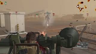 MGS V TPP  MISSION 29 kill all skulls easy airport rank S [upl. by Aitnyc]