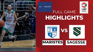 Maristes vs Sagesse Full Game Higlights 20232024 RETOUR [upl. by Nadirehs815]